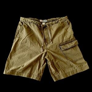 Structure Vintage Mens Cargo Shorts Olive Green Utility Gorpcore Size Medium